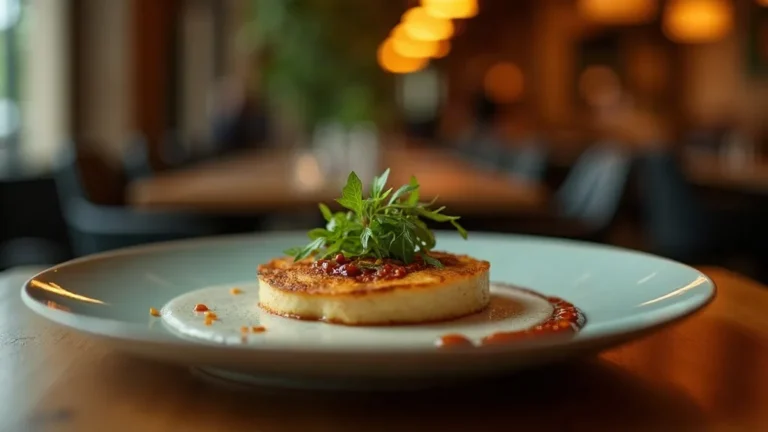 Google Ads voor horeca: sfeervol gerecht op restauranttafel