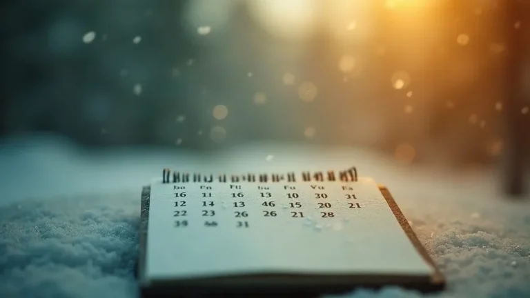 Seizoensstrategie: kalender die van seizoen wisselt
