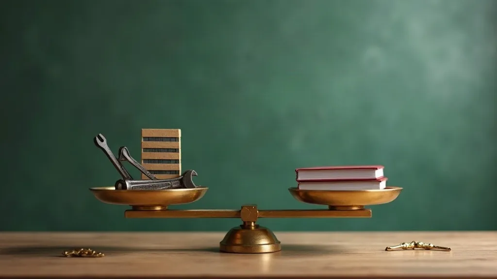 Google Ads zelf doen of uitbesteden: weegschaal die zelf-doen tegen bureau-hulp afweegt
