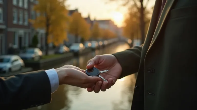 Google Ads voor makelaars: sleuteloverdracht bij grachtenpand