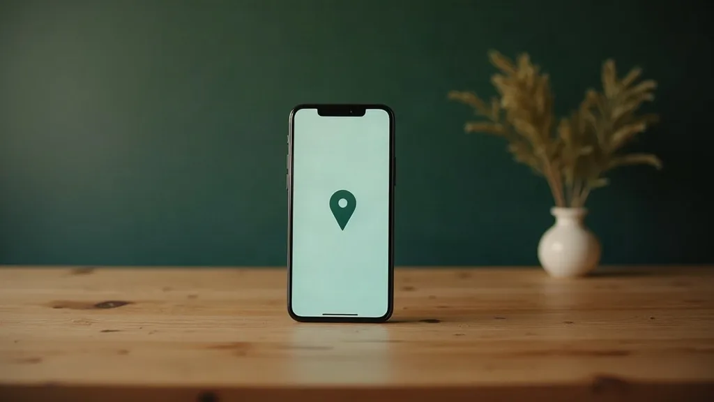 Bedrijfsprofiel: telefoon met map-pin