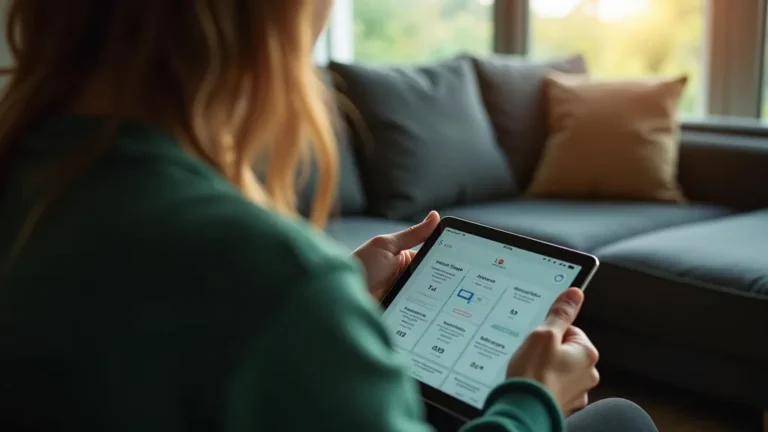 Klantportaal kosten: selfservice portal op tablet