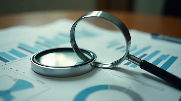 Marketing scan: vergrootglas boven rapport