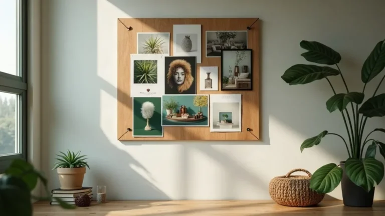 Pinterest Ads: moodboard met vastgepinde beelden