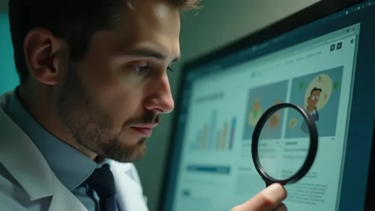SEO-audit kosten: rapport met vergrootglas