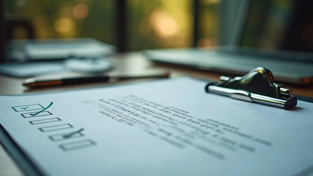 Technische SEO checklist: klembord met vergrootglas