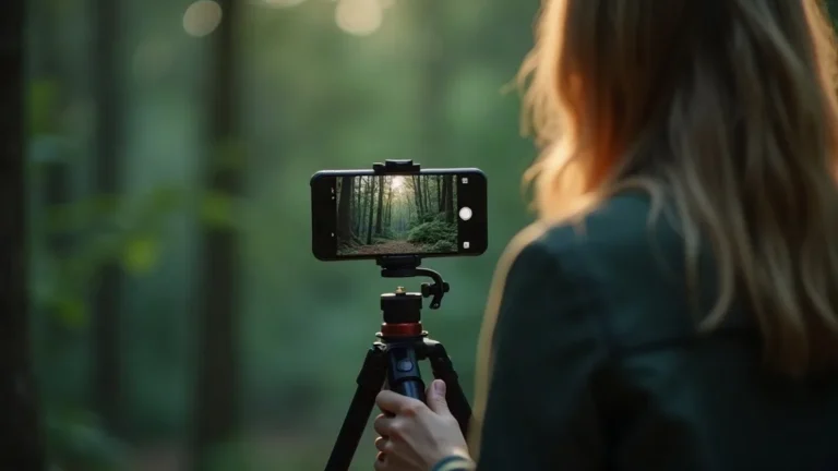TikTok adverteren: smartphone filmt productvideo