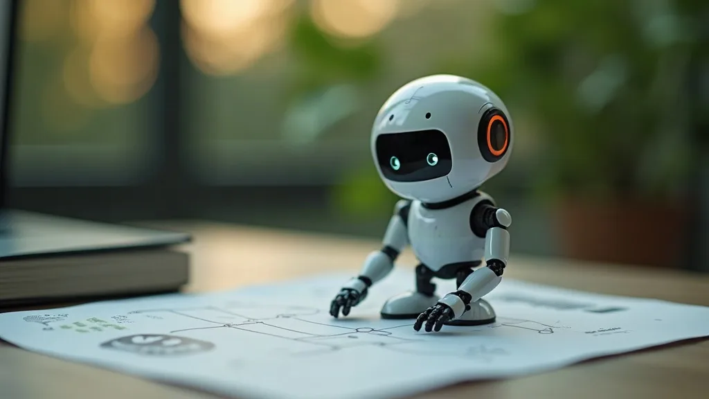 Website klaarmaken voor AI-agents: robot leest website-blauwdruk