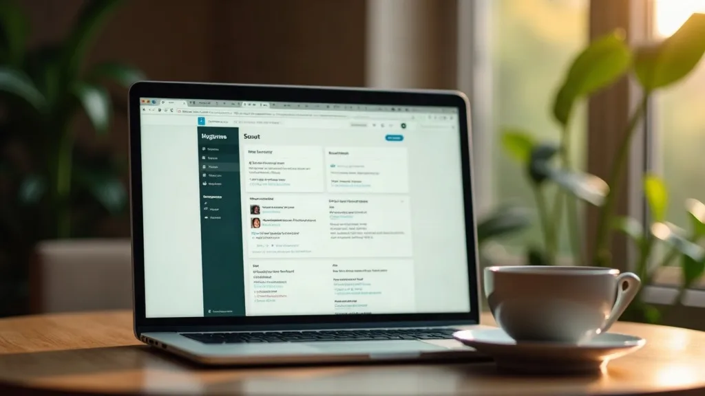 WordPress kosten: dashboard op laptop